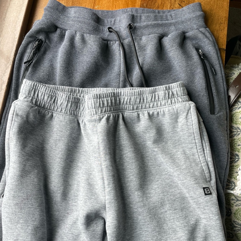 Men’s Sweatpants Bundle Size M&L Grey